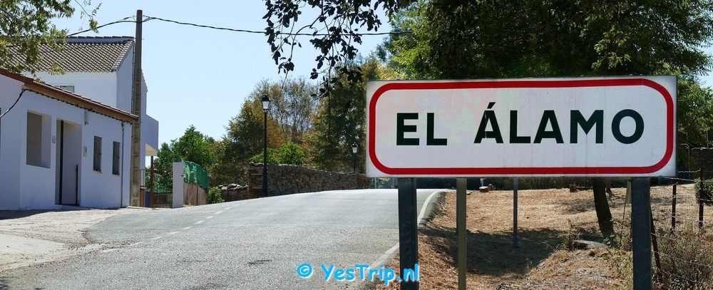 xxx Zalamea la Real to El Alamo, Spain xxx
